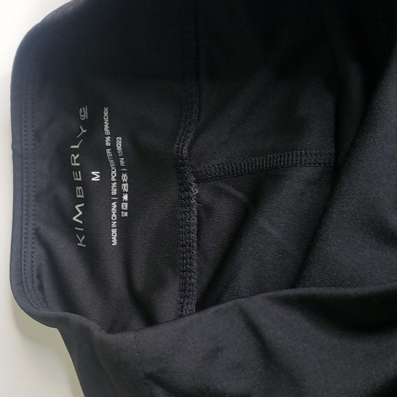 𝅺KIMBERLY C White & Black Stripe Leggings - Picture 8 of 13